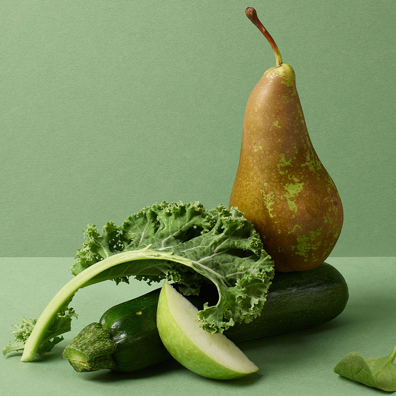 Image of fruits and greens